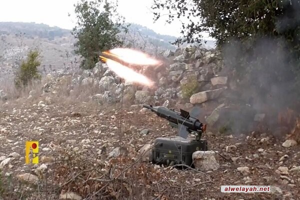المقاومة الإسلامية في لبنان تستهدف مواقع الاحتلال ومستوطناته بالأسلحة الصاروخية