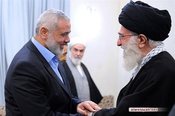 هنية يهنئ الإمام الخامنئي في الذكرى الـ 42 لانتصار الثورة الإسلامية في إيران