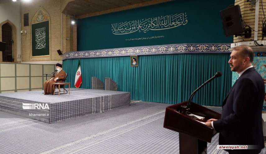 عبداللهيان: توجيهات قائد الثورة الإسلامية حددت مسار الجهاز الدبلوماسي في إيران