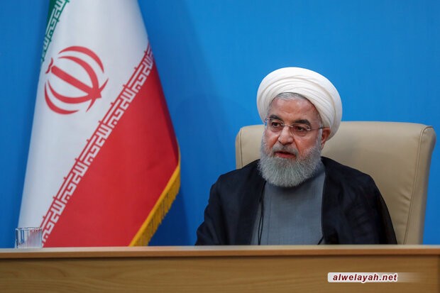 الرئيس روحاني: نهج الإمام الراحل يستمر في ظل التوجيهات الوضاءة لقائد الثورة الإسلامية