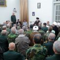 الإمام الخامنئي: القضية الأساسية في الأحداث الأخيرة هي إثبات قوة إرادة القوات المسلحة الإيرانية