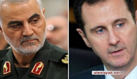 تقديم أعلى وسام سوري إلى الشهيد القائد قاسم سليماني 