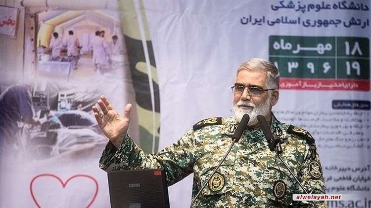 مسؤول في الجيش الإيراني: الجنرال سليماني أحبط مؤامرات المحور الغربي_ العبري_ العربي 