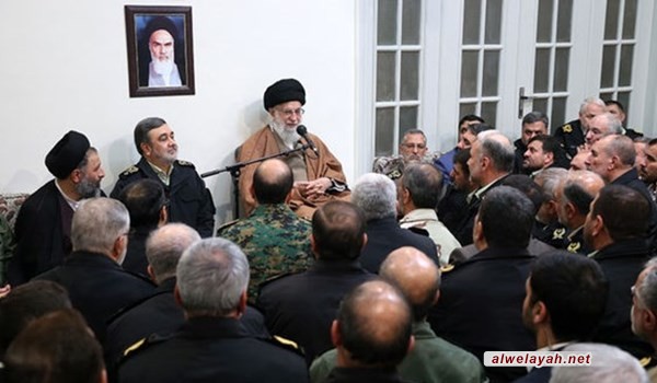  قائد الثورة الإسلامية يؤكد ضرورة مواصلة انجازات قوى الأمن الداخلي