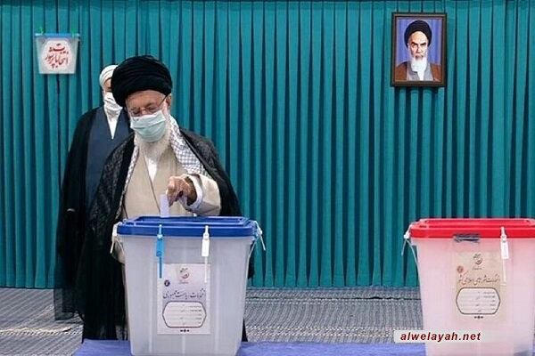 قائد الثورة الإسلامية يوم الانتخابات هو يوم الشعب الإيراني/ الشعب هو من سيقرر مستقبل البلاد للسنوات المقبلة
