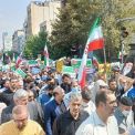 مسيرات حاشدة في إيران تنديداً بأعمال الشغب